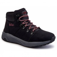  men`s warm trekking shoes lee cooper lcj-22-31-1451 black