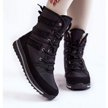 women`s lace-up snow boots progress σε προσφορά