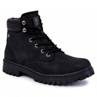  men`s boots memory foam big star kk174209 black