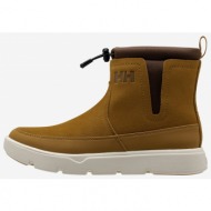  brown women`s ankle leather boots helly hansen adore - ladies