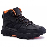  men`s warm trekking shoes cross jeans kk1r4018c black
