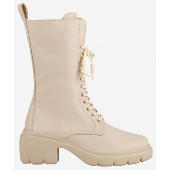 beige women`s leather boots högl louise σε προσφορά