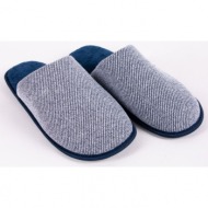  yoclub man`s men`s slippers okl-0103f-1900 navy blue