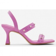  dark pink women`s high heel sandals aldo louella - women