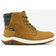  brown boys ankle insulated suede boots richter - boys