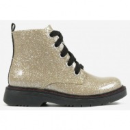  girls` glittering ankle boots in gold color richter - girls