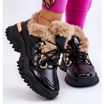 women`s insulated sports boots lace-up σε προσφορά