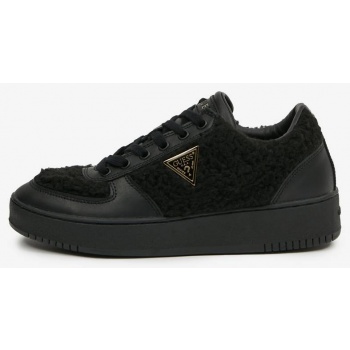 black women`s leather sneakers with σε προσφορά