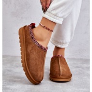  suede women`s slippers with camel fur buffie