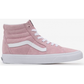 pink womens ankle suede sneakers vans σε προσφορά