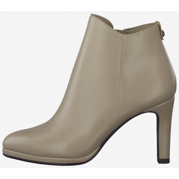 beige tamaris high heel ankle boots  σε προσφορά