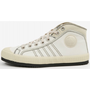 cream mens ankle sneakers diesel - men σε προσφορά