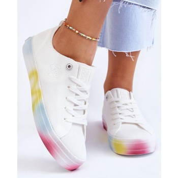 women`s sneakers with big star colorful σε προσφορά