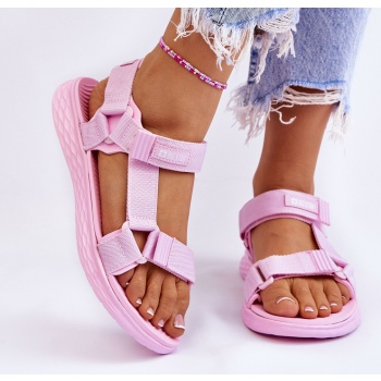 big star ll274a100 women`s sandals pink σε προσφορά