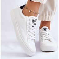 classic low sneakers big star ll274091 white