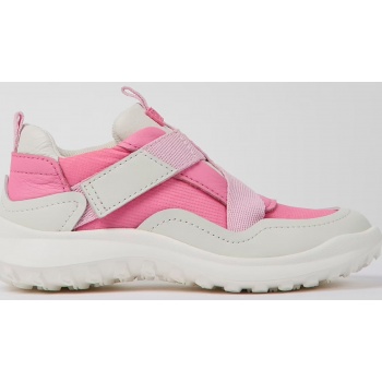pink girls leather sneakers camper  σε προσφορά