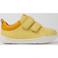  yellow boys leather sneakers camper - boys