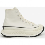  cream ankle sneakers on the platform converse chuck 70 at-cx futu - women