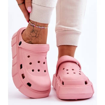 women`s foam platform crocs pink beckett σε προσφορά