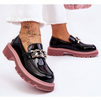 patented loafers with chain goe σε προσφορά