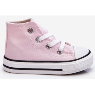  kids high sneakers pink filemon