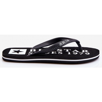 men`s flip-flops big star ll174444 black σε προσφορά