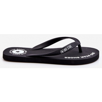 men`s flip-flops big star ll174423 black σε προσφορά