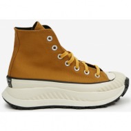  mustard ankle sneakers on the platform converse chuck 70 at cx - women