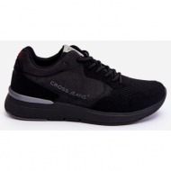  men`s sport shoes cross jeans ll1r4053 black