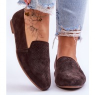  suede comfortable loafers brown giovana
