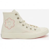  converse chuck taylor all star crafted pat cream women`s sneakers - women