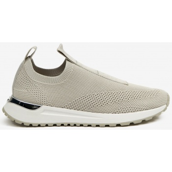 beige ladies slip on sneakers michael σε προσφορά