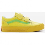  yellow kids sneakers vans old skool - boys