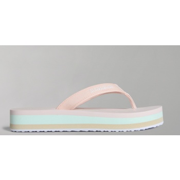 light pink women flip-flops napapijri  σε προσφορά