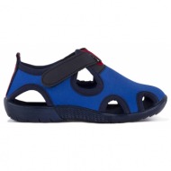  slazenger sandals - blue - flat