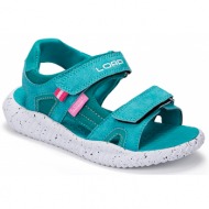  girls sandals loap veos kid blue/pink