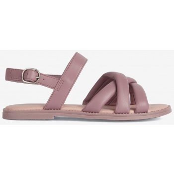 pink geox women`s leather sandals  σε προσφορά