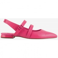  dark pink women`s leather ballerinas högl ginger - ladies