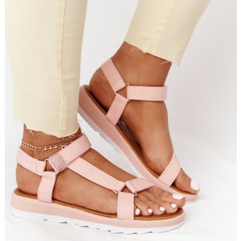 women`s sandals on rubber sole coral σε προσφορά