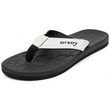 orsay white-black women`s flip-flops  σε προσφορά