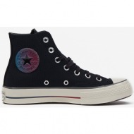  converse chuck 70 color fade black ankle sneakers - ladies