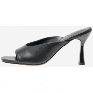  black women`s heeled slippers only aiko - women