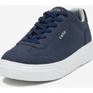  celio blue leisure sneakers - men