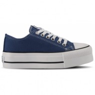  slazenger sneakers - blue - flat