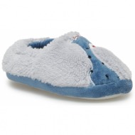  polaris plush slippers - blue - flat