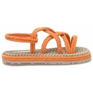 butigo sandals - orange - flat
