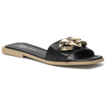 butigo mules - black - flat