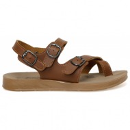  polaris sandals - brown - flat