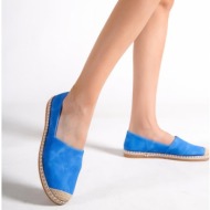  capone outfitters espadrilles - blue - flat