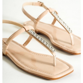 capone outfitters sandals - beige - flat σε προσφορά
